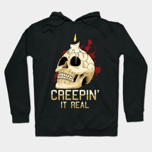 Halloween Costume Scary Skeleton Skull Face Horror Party Hoodie